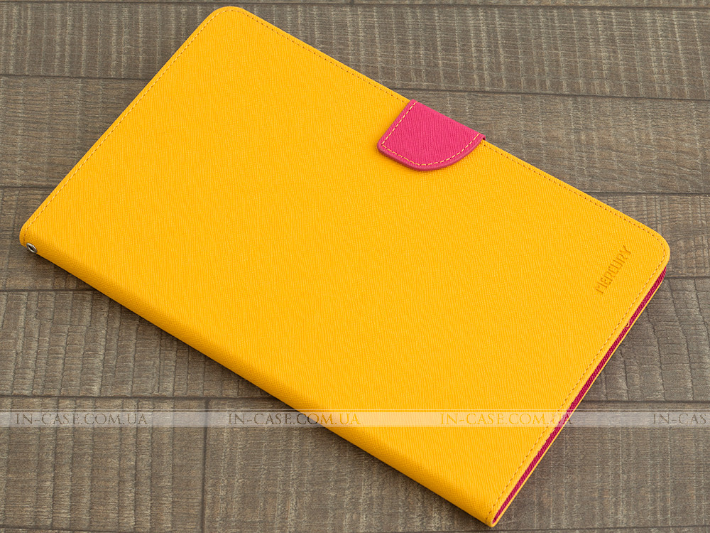 Чехол Mercury Fancy Diary для Samsung Galaxy Tab E 9.6 SM-T560, T561 Yellow/Rose, фото 1