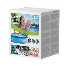 Літній надувний дитячий басейн Intex 28130 (366х76 см) на 5621 л Басейни надувні якісні інтекс, фото 4