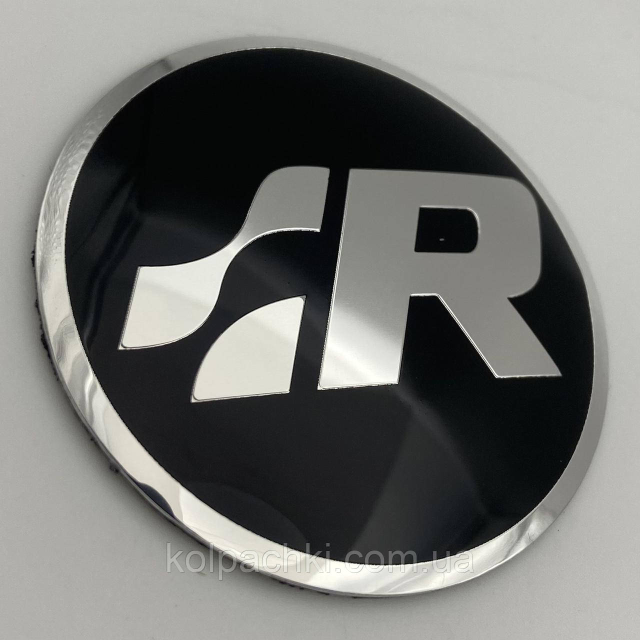 Наклейка для ковпачків із логотипом R Line 56 мм