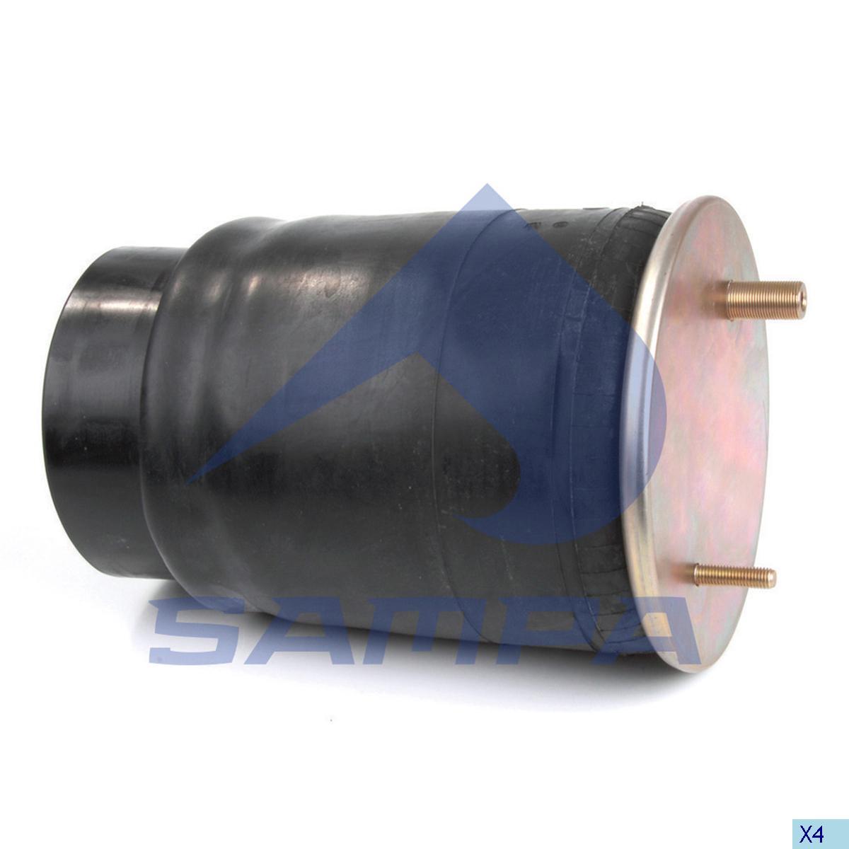 Пневморессора со Стаканом (пластик) (пр-во Sampa) SP 554157-KP09 ...