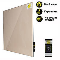 Керамический обогреватель Emby CH-400 бежевый с кнопкой на 8 кв.м