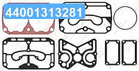 Р/к прокладок компрессора KNORR, IVECO EUROTech/Star, Stralis, Trakker (пр-во YUMAK) RK.01.679.06