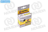 Скобы 12 мм, 1000 шт., тип D (TOPEX) 41E412