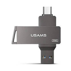 Флешка 256 Гб USAMS US-ZB202 OTG USB3.0
