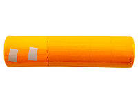 Цінник клейкий в рул. мал. А12 3м 26х12мм помаранчевий(6)(720)