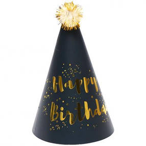 Ковпак дитячий "Happy birthday" 16см JY-1066 MZR MZOPT, фото 2