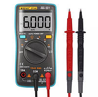 Мультиметр ZOYI ZT102 (1000V;10А; 60MOm;10Mhz;10mF; скважність; 6000 звітів) з термопарою (1000 °C) і True RMS