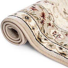 Килим 1,50*2,30 овал бежева класика LOTOS 523/100о, фото 3