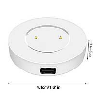 Зарядний пристрій для смарт годинника Huawei GT2/ GT 2e/ GT/ Honor Magic/ Watch 2 42 - 46 мм білий, фото 7