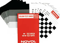 Тест-карты для краски бумажные Novol, 50 шт Упаковка