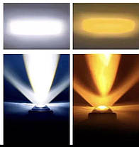 Світлодіодна лампа H6/BA20D LED Moto білий / жовтий CSP LED, фото 4