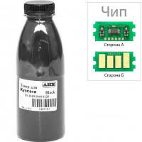 Тонер Kyocera-Mita FS-1020/1040/1120, 90г Black +chip 3K AHK (3202661)