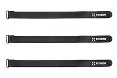 Стяжки 3шт на липучці Foxeer 300x20 мм для акумуляторів