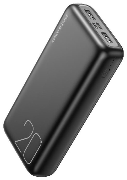 Портативний зарядний пристрій Power bank  XO PR183 - 20000 mAh (Black)