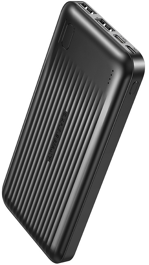 Портативний зарядний пристрій Power bank XO PB301 - 10000 mAh (Black)