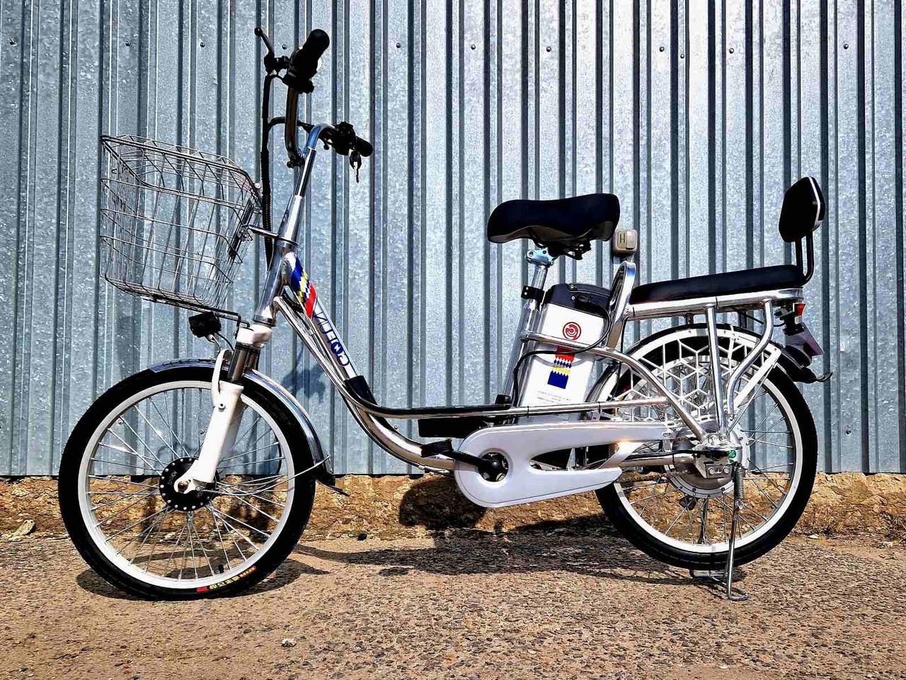 Електровелосипед двоколісний Gofun Silver (Движувач 350W, акумулятор 48V10AH)