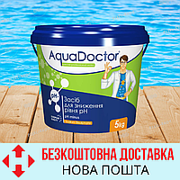 Химия для бассейна ,Средство для понижения уровня pH Aquadoctor pH Minus 5 кг (гранулы), Аквадоктор