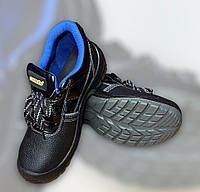 Туфлі робочі з мет носком шкіра сезон літо