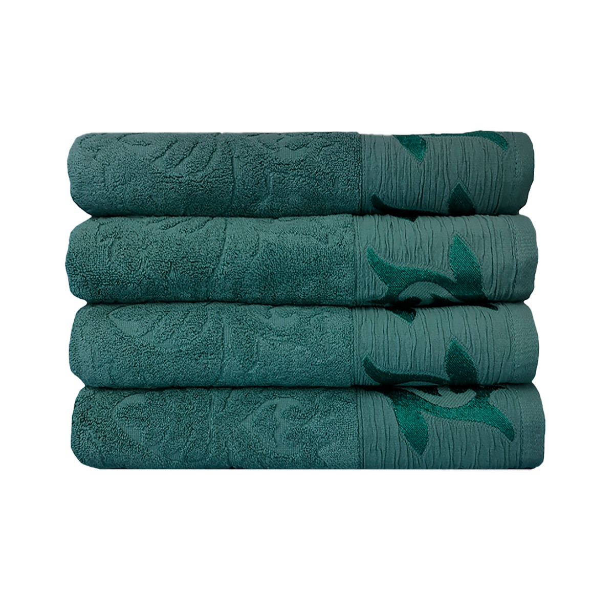 Рушник зелений HomeBrand 70x140 см