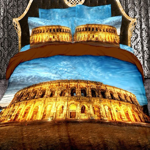 КПБ 3D Колізей CITY7 Love You Євро