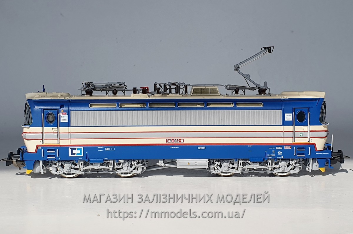 Модель електровоза серії BR 340 (ex E499) «Laminátka» CD, VI епоха, масштабу H0 1:87 PIKO 51392