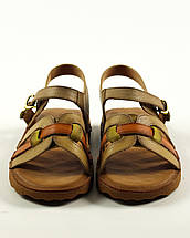 Босоніжки на плоскій підошві Prima d'Arte 1058 36 Руді, фото 2