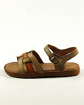 Босоніжки на плоскій підошві Prima d'Arte 1058 36 Руді, фото 3