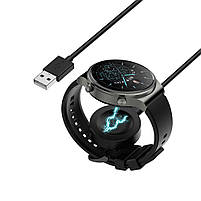 Зарядний пристрій для смарт годинника Huawei Watch GT2Pro / GT3/ GT Runner / Watch 3 чорний, фото 5