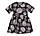 Сукня для дівчинки Bembi ПЛ351 чорний супрем з малюнком 104, фото 2