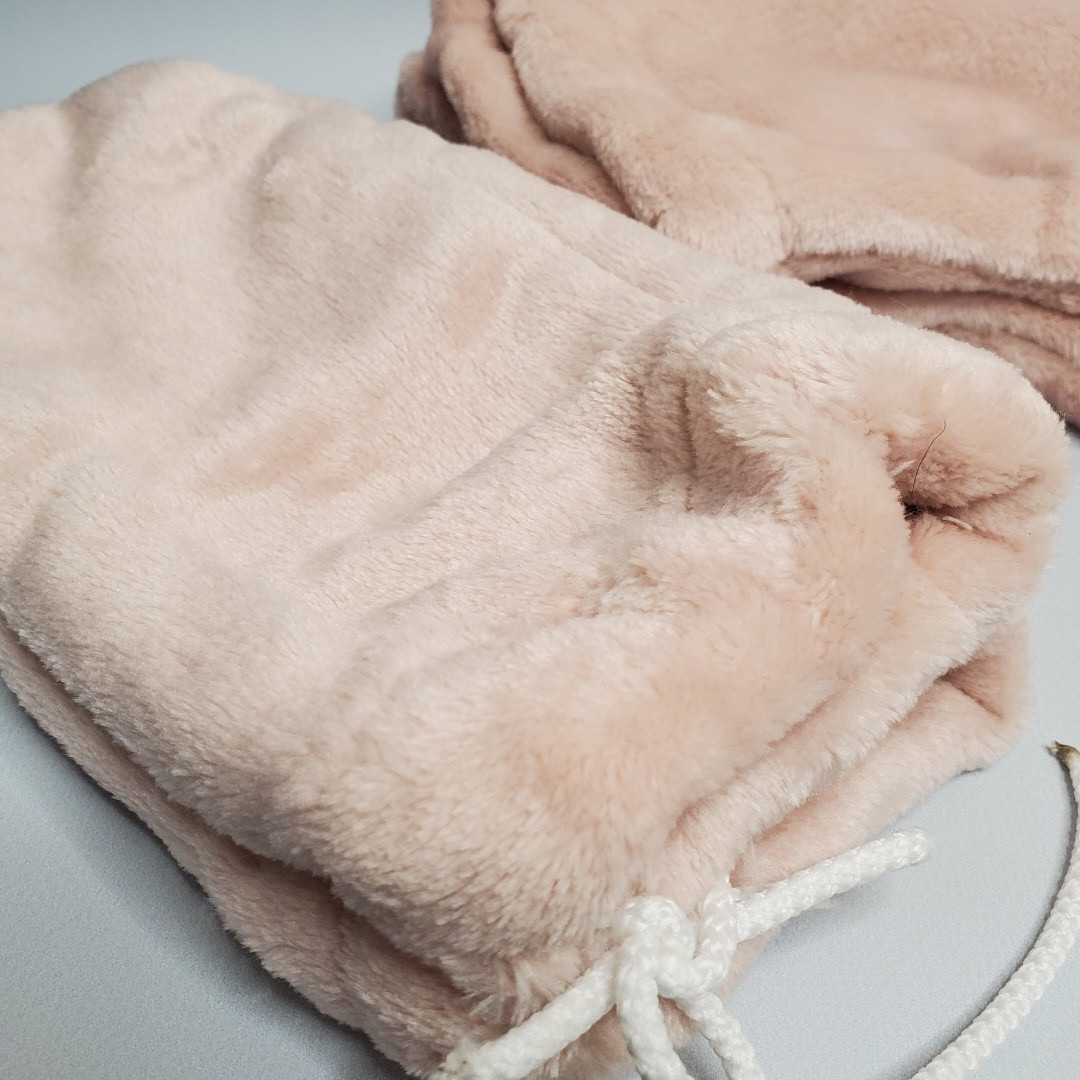 Рукавиці для парафінотерапії ніжний персик