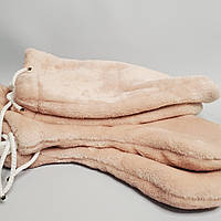 Набір рукавиці та шкарпетки для парафінотерапії люкс ніжний персик