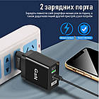 Зарядний пристрій XON PowerCharge 65W (PD33) USB Type-C Black (PC0033AС0B), фото 6