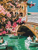 Картина по номерам городской пейзаж Весенняя Венеция 30x40 Картины в цифрах на холсте Brushme RBS51563