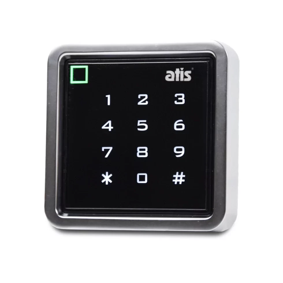 Клавіатура кодова ATIS AK-603 MF-W (Mifare 13.56 МГц) з сенсорними кнопками