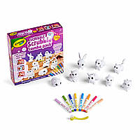 Crayola Scribble Scrubbie Pets раскрашиваемые питомцы 8шт Combo Pack