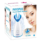 Відпарювач для обличчя Phyopus Facial Ionic Steamer CL-5358  |  Парова сауна для обличчя  |  Інгалятор-сауна, фото 2