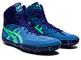 Борцовки Asics Aggressor 5 Azure/New Leaf 1081A048-400, фото 4