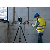 Нівелір лазерний Bosch Professional GLL 2-20 G + тримач LB 10+ стельове кріплення DK 10 (0601065000), фото 5