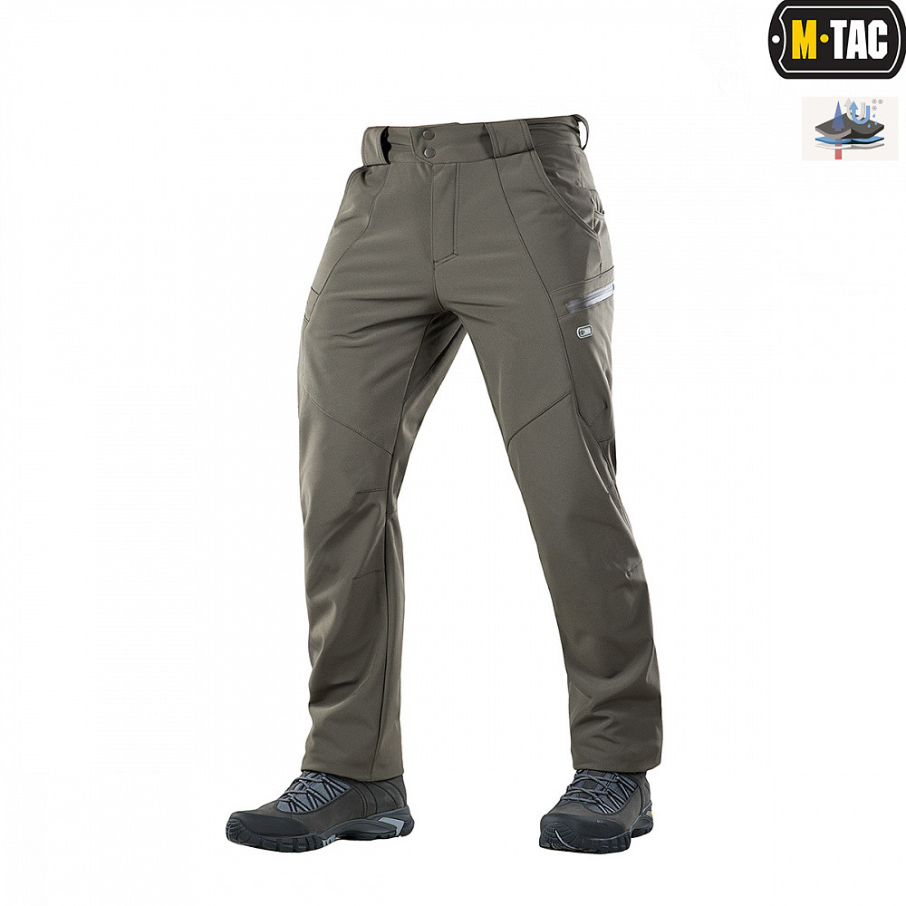 Штани M-Tac Winter Soft Shell Olive
