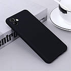 Чохол Silicone Case для Samsung Galaxy A04 Black, фото 4