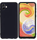Чохол Silicone Case для Samsung Galaxy A04 Black, фото 3
