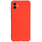 Чохол Silicone Case для Samsung Galaxy A04 Red, фото 2