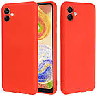 Чохол Silicone Case для Samsung Galaxy A04 Red, фото 5