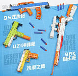 Конструктор Qman 52002 "Снайперська гвинтівка 98K, м'які кулі" 747 деталей, фото 9