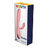 Вибратор-кролик Wooomy Elali Pink Rabbit Vibrator, фото 5
