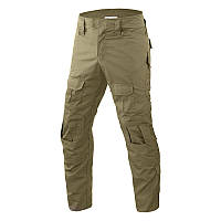 Тактические повседневные штаны карго. Брюки для мужчин армейские с карманами Lesko B603 песочные 36 размер BB