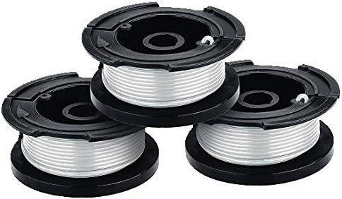 BLACK DECKER Леска для триммера, 30 футов, 0,065 дюйма, 3 упаковки ...