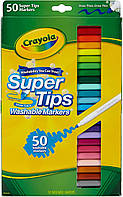 Моющиеся маркеры Crayola Super Tips Возраст от 3 до 50 лет Count