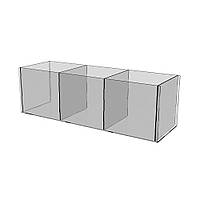 Коробка акрилова EKOSTAR 252х80х80