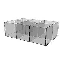 Коробка акрилова EKOSTAR 252х164х80